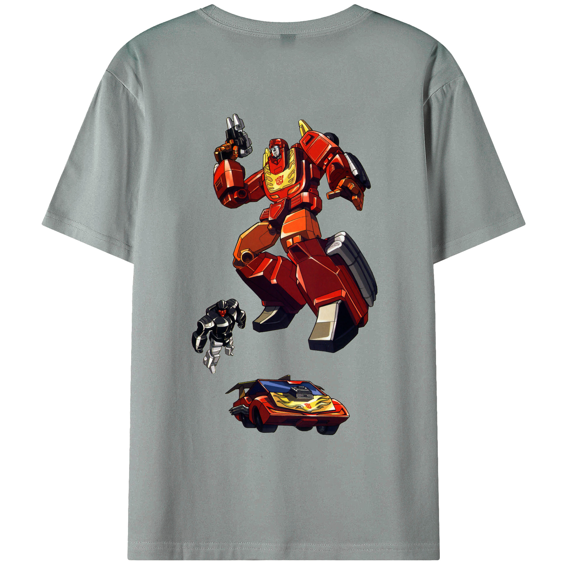 （画像用）  綿100％ メンズ半袖Tシャツ（バックプリント） 通気性